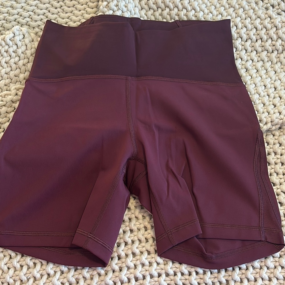 Lululemon Athletica High Waist Shorts